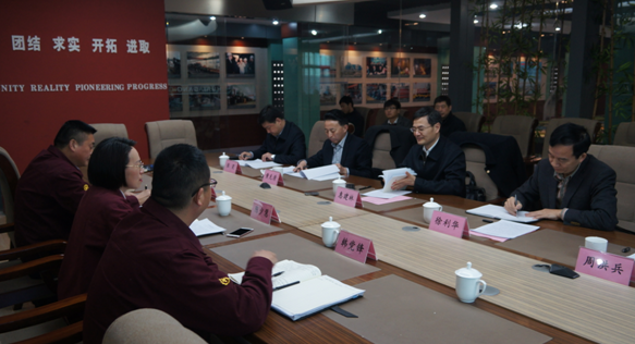 市長惠建林一行來淮鋼調(diào)研