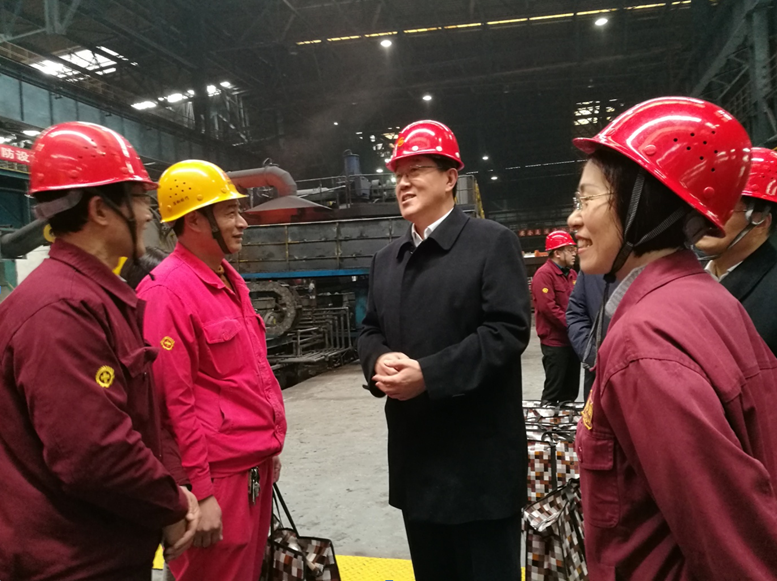 市委書(shū)記姚曉東率隊(duì)來(lái)公司慰問(wèn)