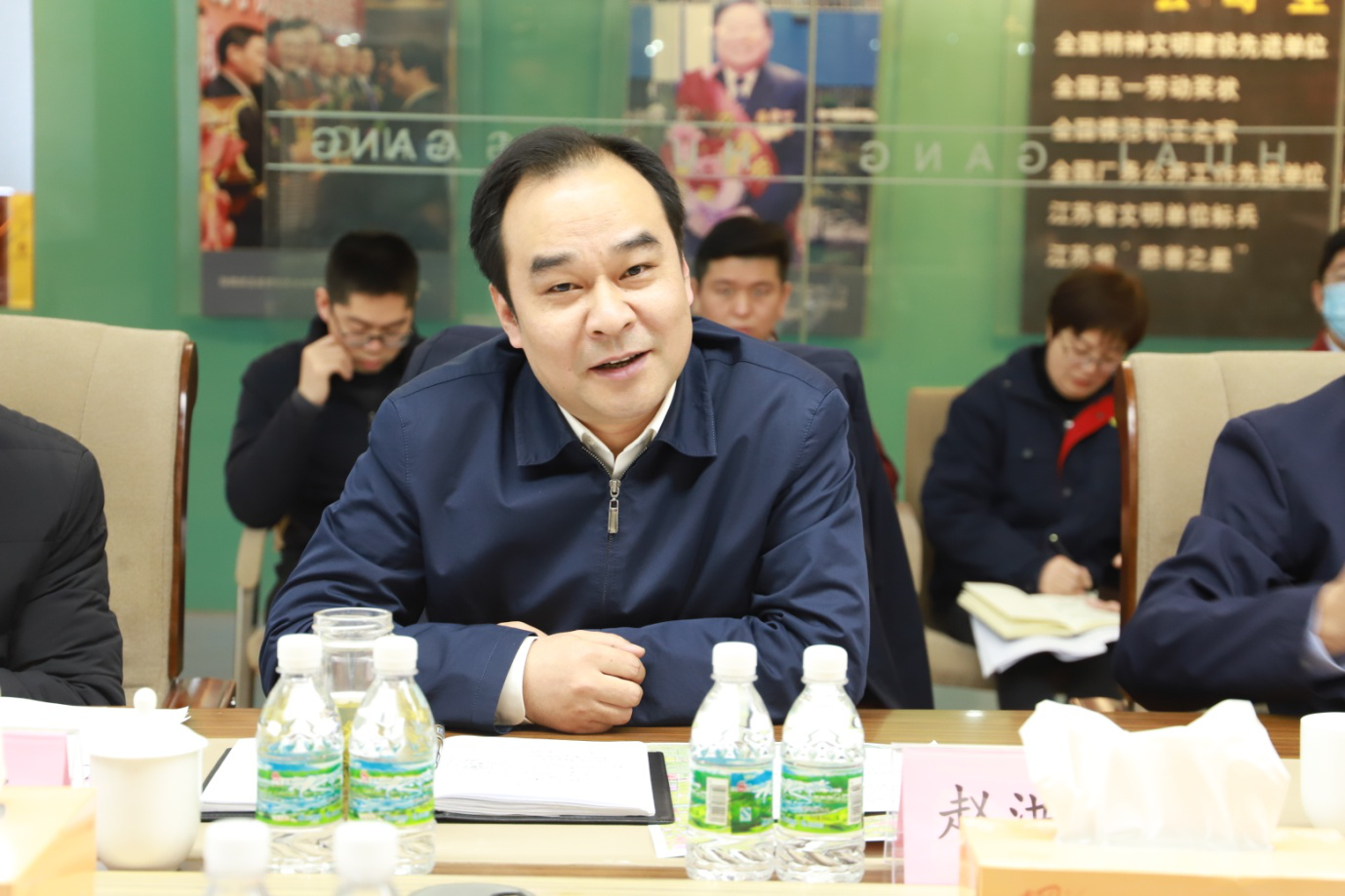 市長陳之常來淮鋼召開淮鋼特鋼“十四五” 規(guī)劃調(diào)研座談會