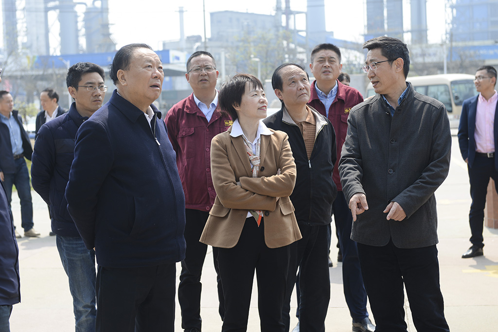 集團董事局主席沈文榮來淮鋼調(diào)研指導