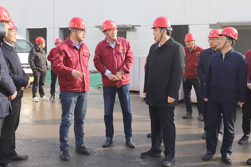 市委書記史志軍來淮鋼調(diào)研指導