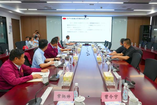 集團(tuán)黨委書記、董事長沈彬來淮鋼調(diào)研指導(dǎo)