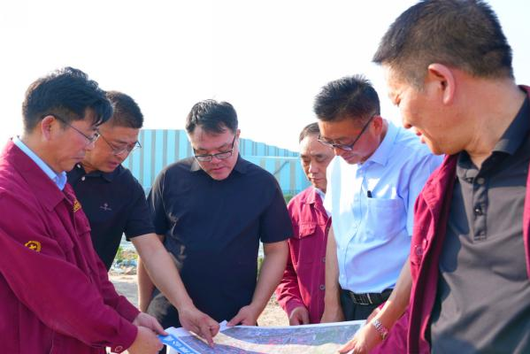 集團(tuán)黨委書(shū)記、董事長(zhǎng)沈彬來(lái)淮鋼調(diào)研指導(dǎo)